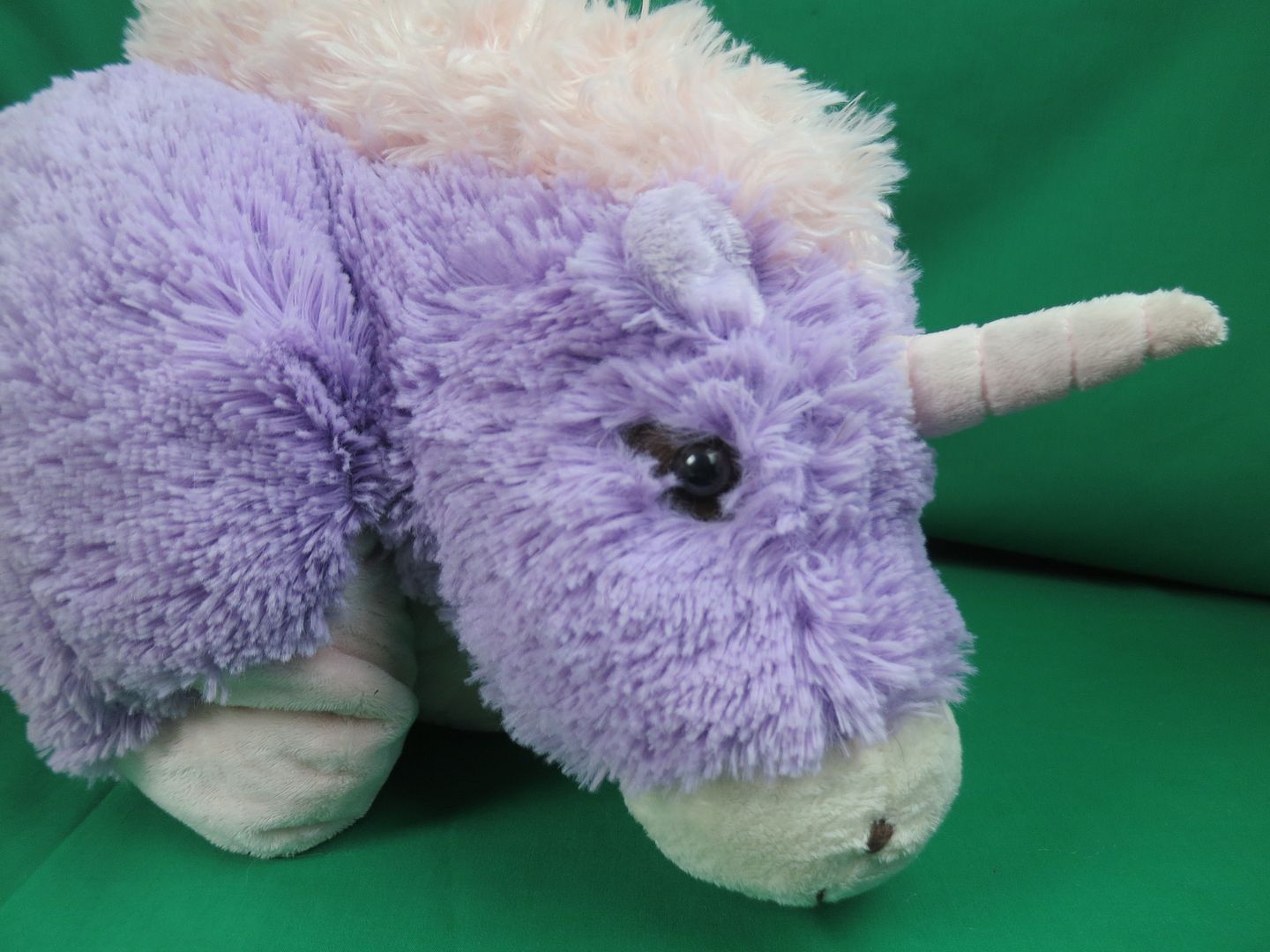 purple unicorn pillow